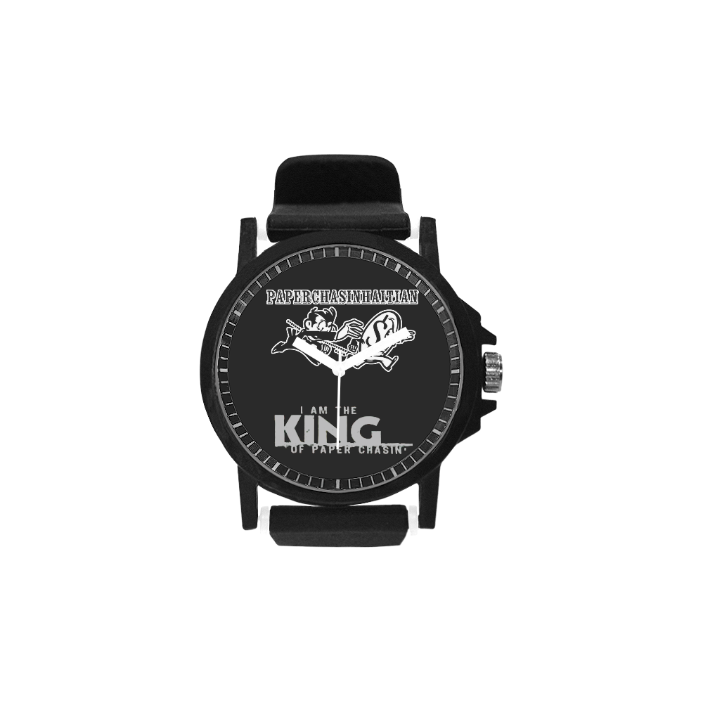 QuestWear Customs PCH KING of PaperChasin Watch Unisex Silicone Strap Plastic Watch (Model 316)