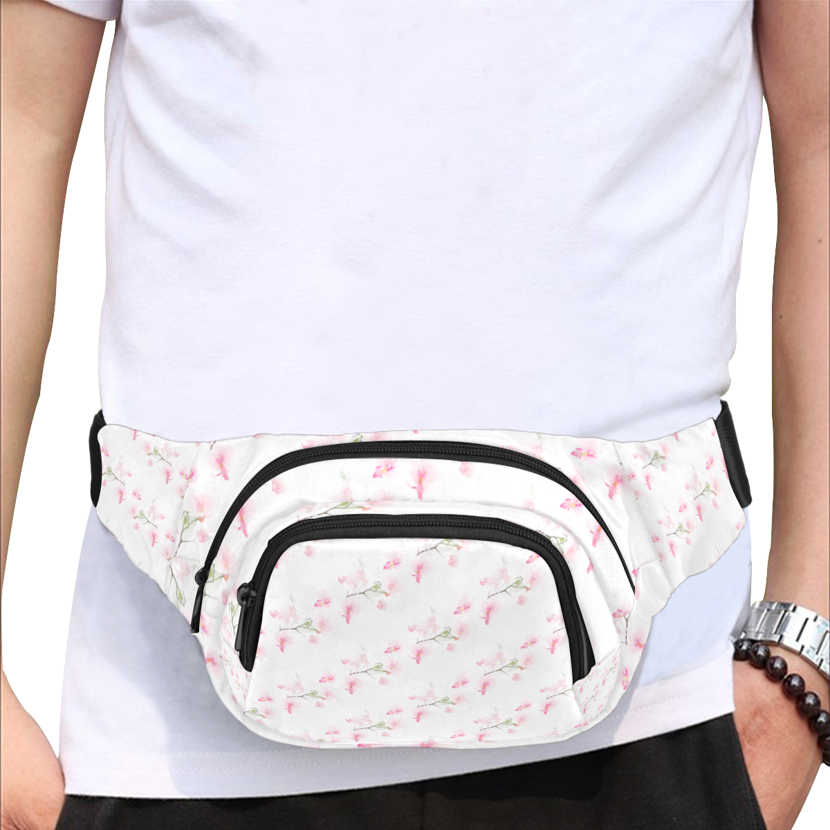 PATTERN ORCHIDÉES Fanny Pack/Small (Model 1677)