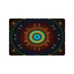 aum kaleidoscope Doormat 24"x16"