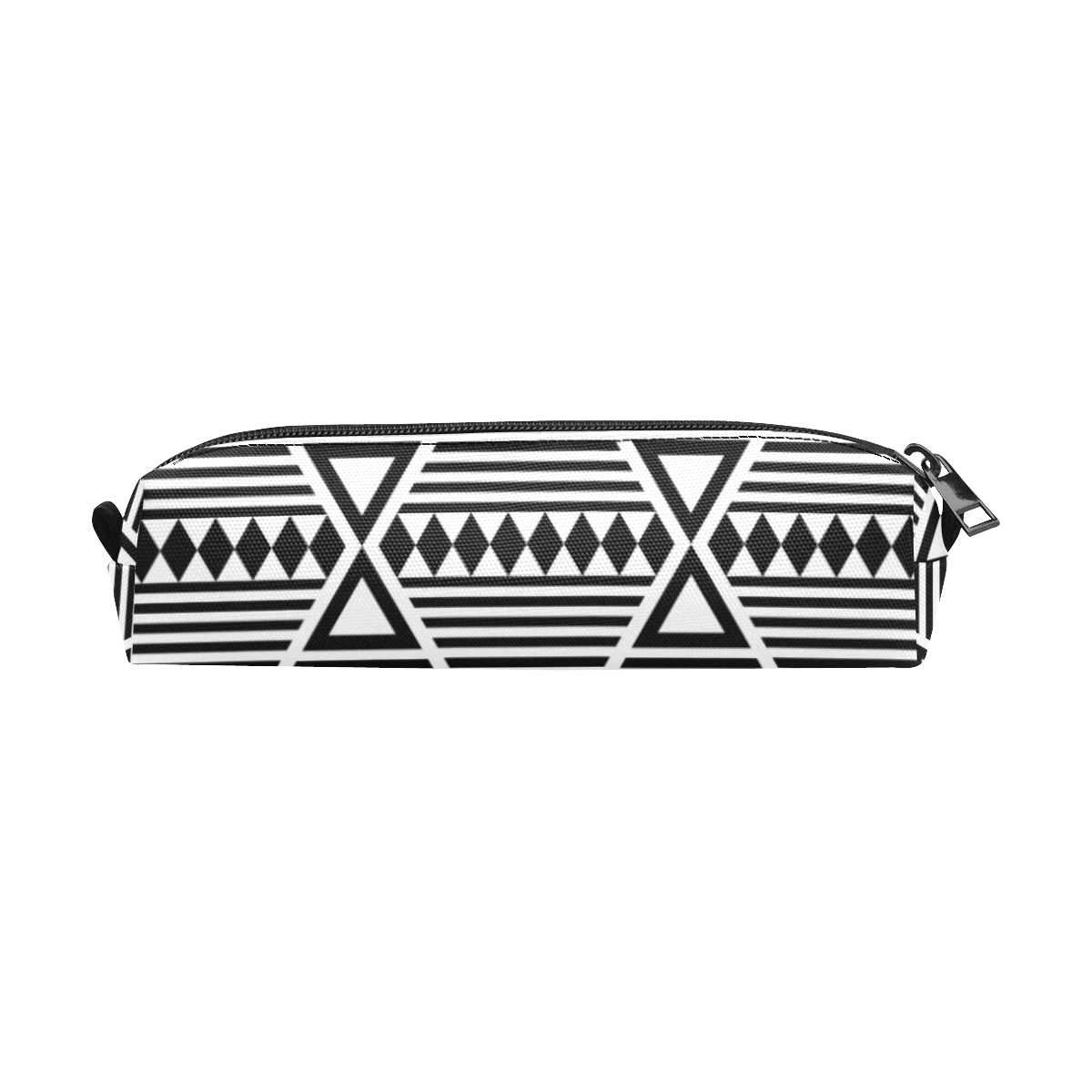 Black Aztec Tribal Pencil Pouch/Small (Model 1681)