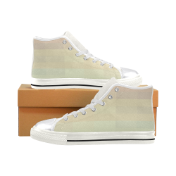 Like a Candy Sweet Pastels Pattern Women's Classic High Top Canvas Shoes (Model 017)