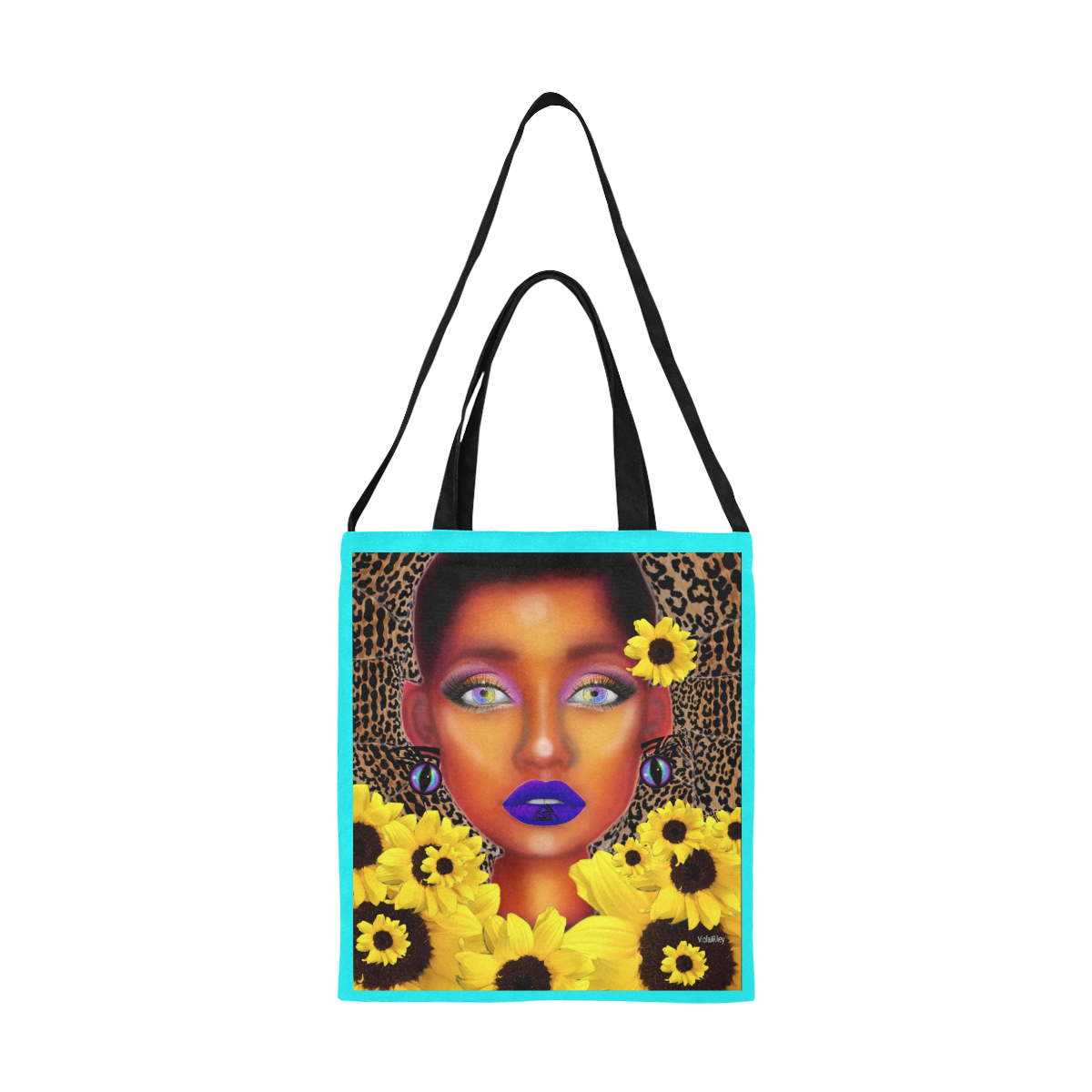 DEA$ARTSADD All Over Print Canvas Tote Bag/Medium (Model 1698)