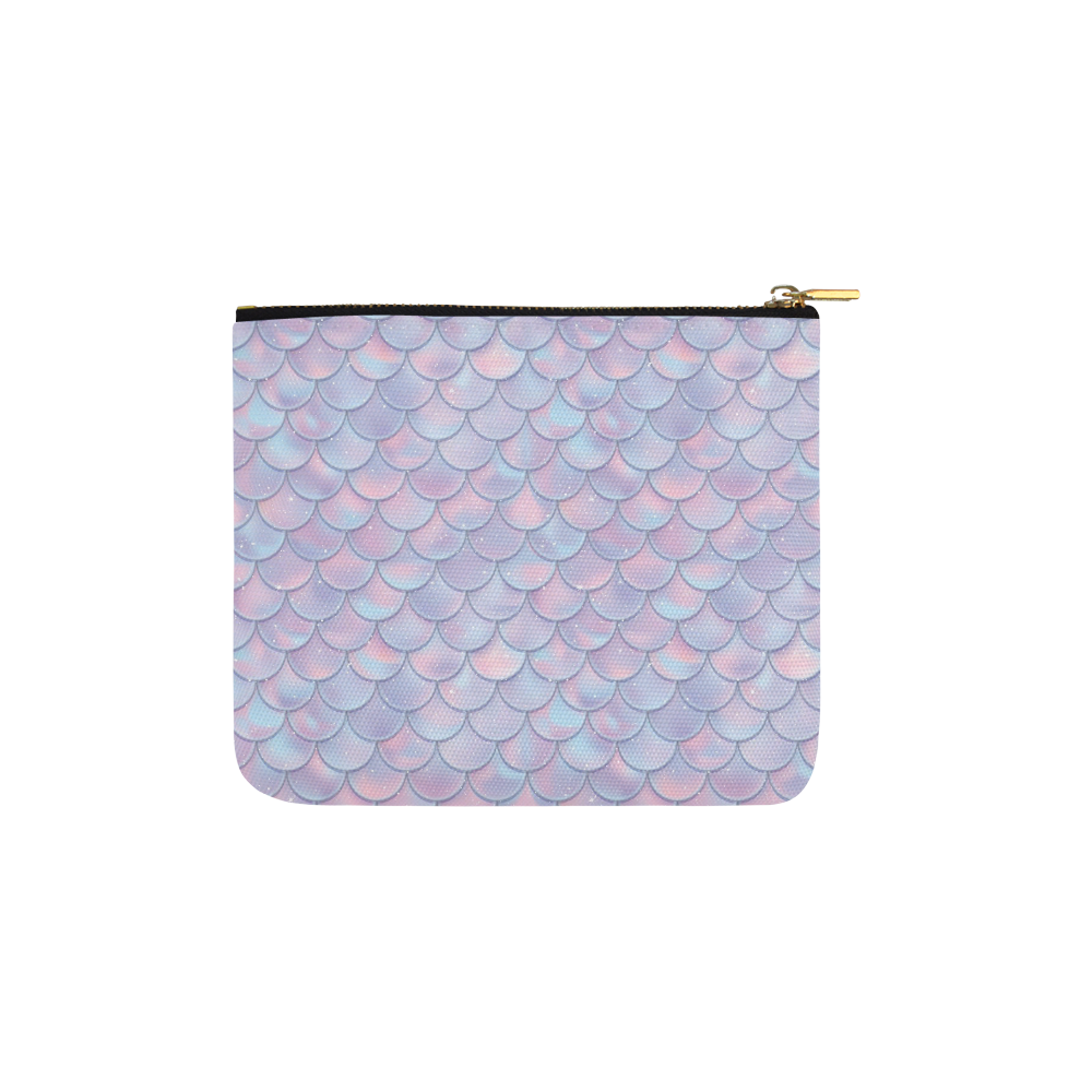 Mermaid Scales Carry-All Pouch 6''x5''
