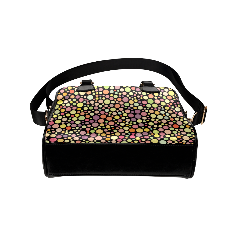 Colorful dot pattern Shoulder Handbag (Model 1634)