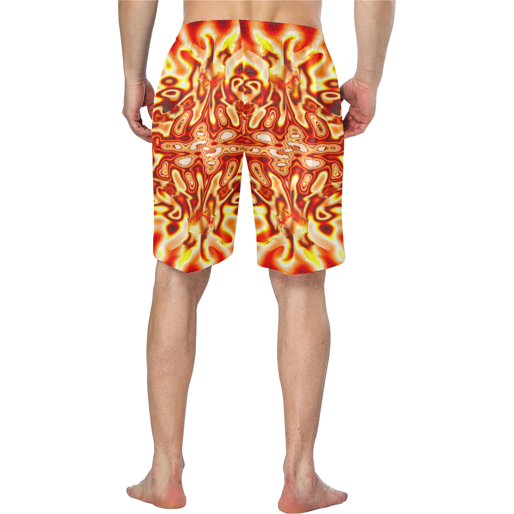 Infected Men's Swim Trunk (Model L21)