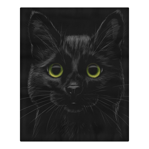 Black Cat 3-Piece Bedding Set