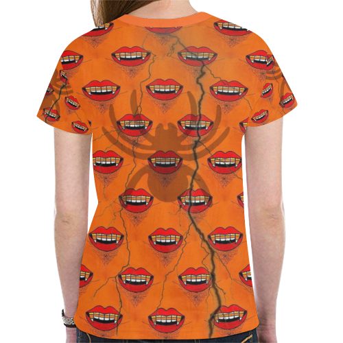 Halloween Candy By Artdream New All Over Print T-shirt for Women (Model T45)