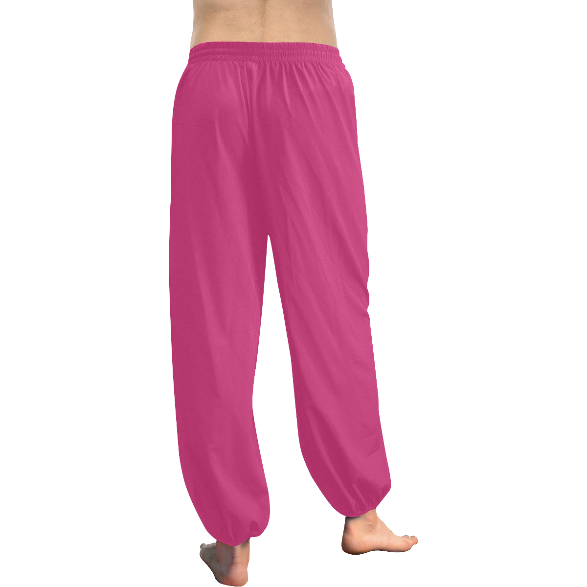 Fuchsia Purple Women's All Over Print Harem Pants (Model L18)