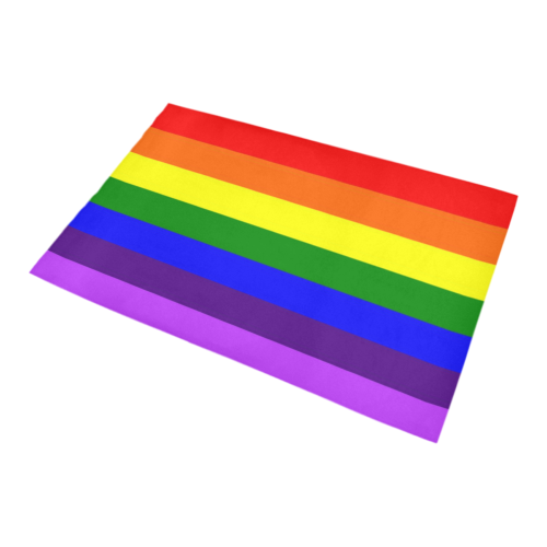 Rainbow Flag (Gay Pride - LGBTQIA+) Bath Rug 20''x 32''