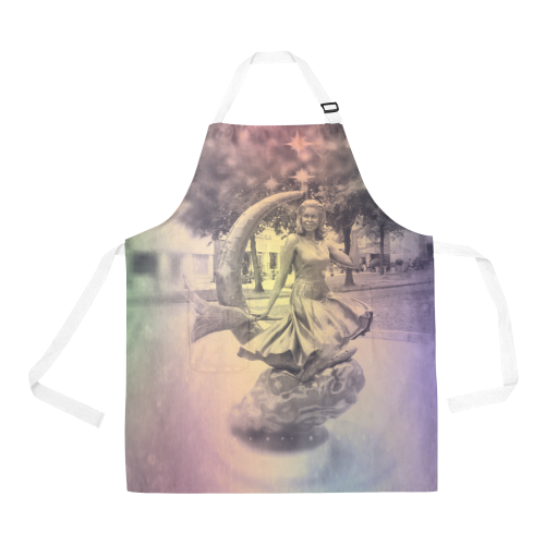 Moon Apron All Over Print Apron