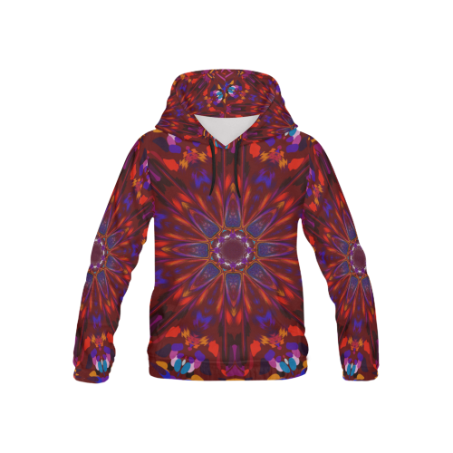 Blossom All Over Print Hoodie for Kid (USA Size) (Model H13)