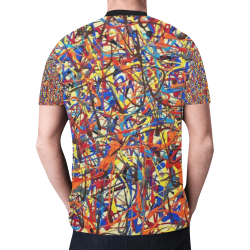 Colors & Chaos New All Over Print T-shirt for Men (Model T45)