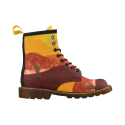 In The Desert High Grade PU Leather Martin Boots For Women Model 402H