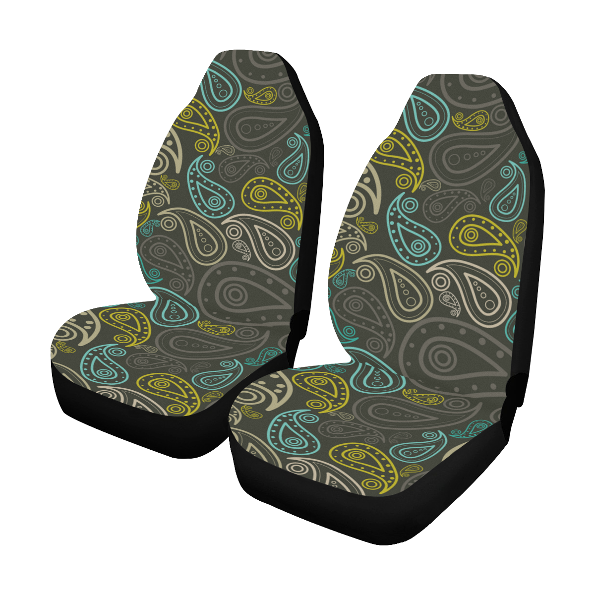paisley art Car Seat Covers (Set of 2)