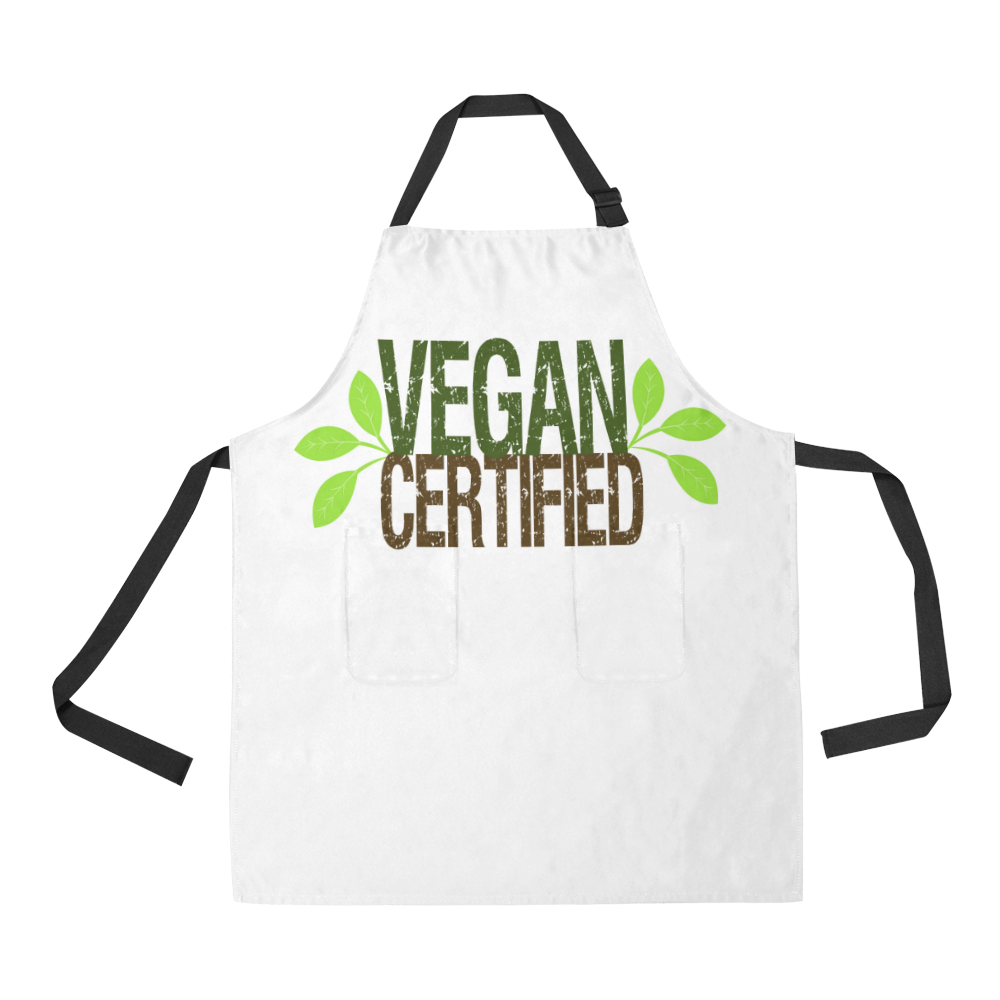Vegan Certified All Over Print Apron