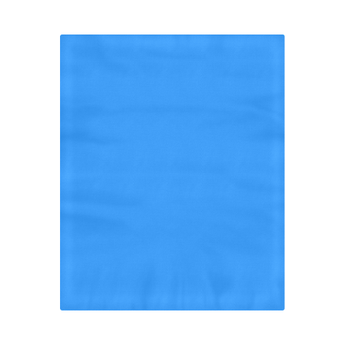 color dodger blue Duvet Cover 86"x70" ( All-over-print)