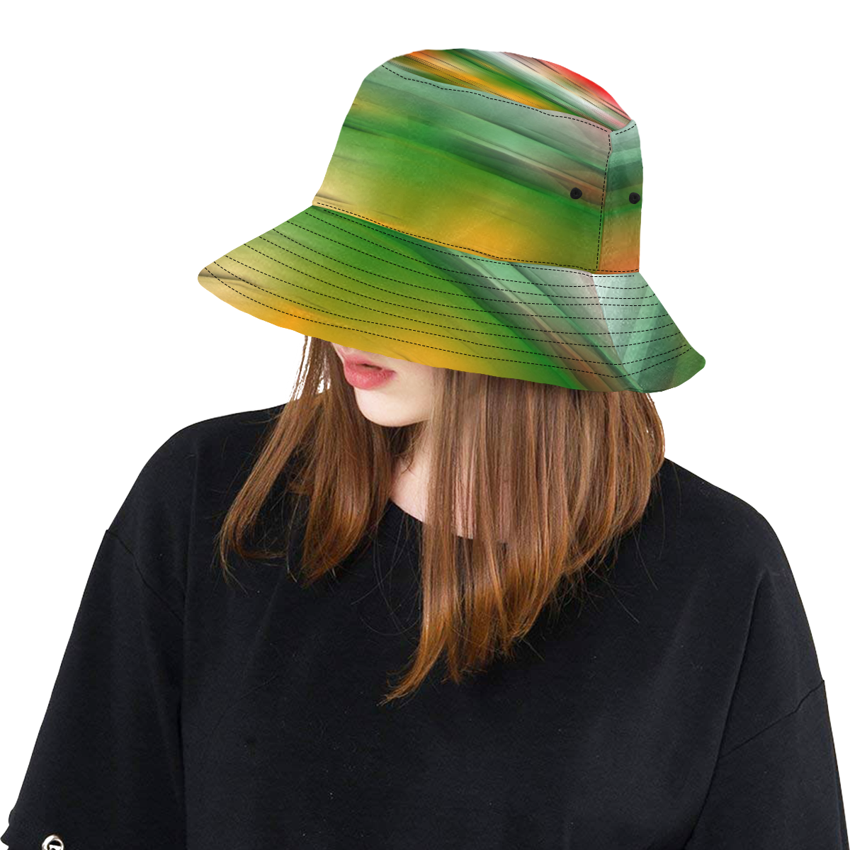 noisy gradient 3 by JamColors All Over Print Bucket Hat