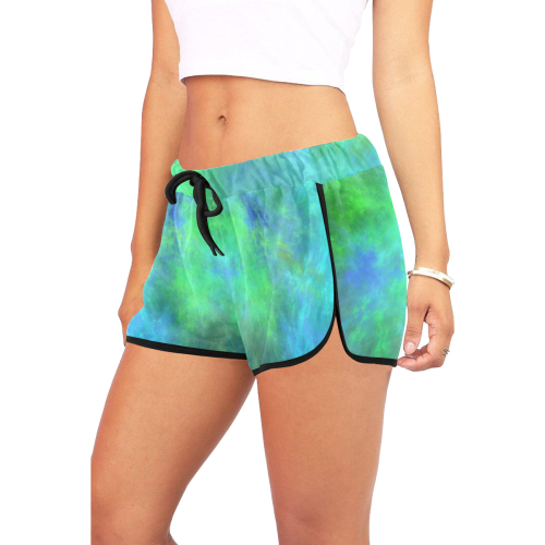 Ocean Women's All Over Print Relaxed Shorts (Model L19)