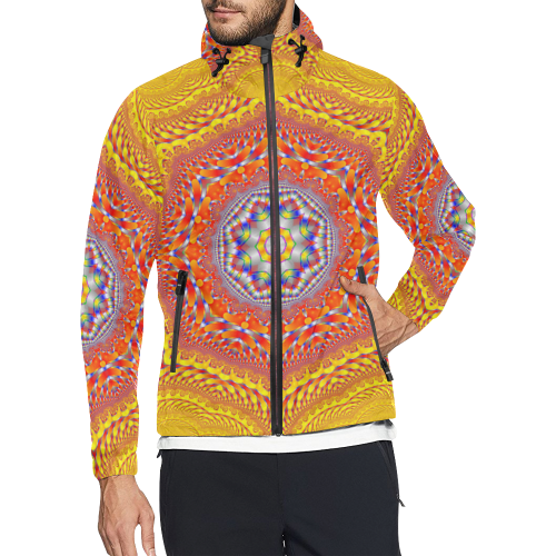 Face to Face Unisex All Over Print Windbreaker (Model H23)