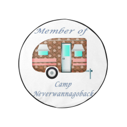 Camp Neverwannagoback 32" Tire Cover 32 Inch Spare Tire Cover