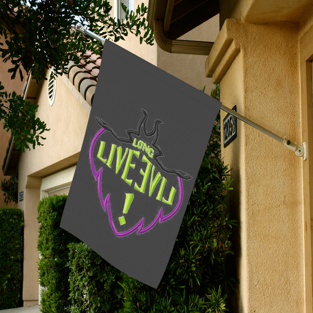 Long Live Evil Garden Flag 28''x40'' （Without Flagpole）
