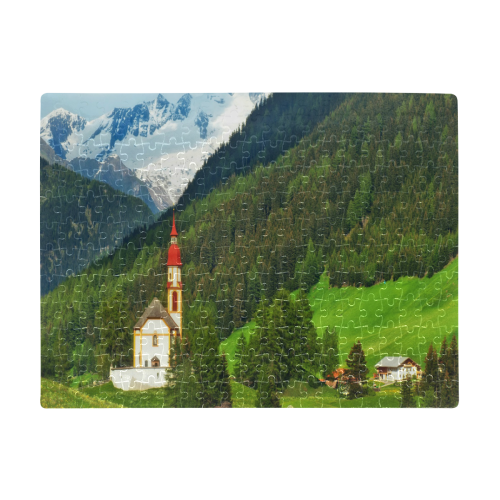 Austria Landscape A3 Size Jigsaw Puzzle (Set of 252 Pieces)