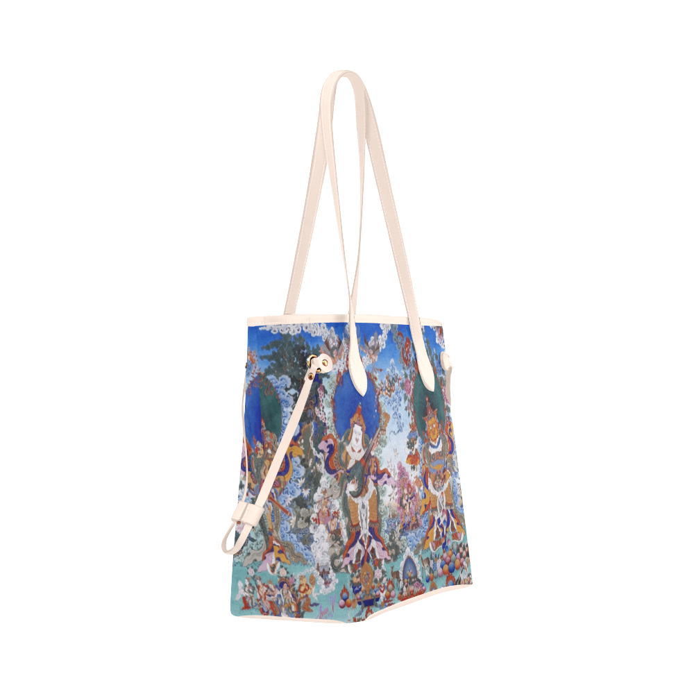 Four Heavenly Kings, by Ivan Venerucci Italian Style Clover Canvas Tote Bag (Model 1661)