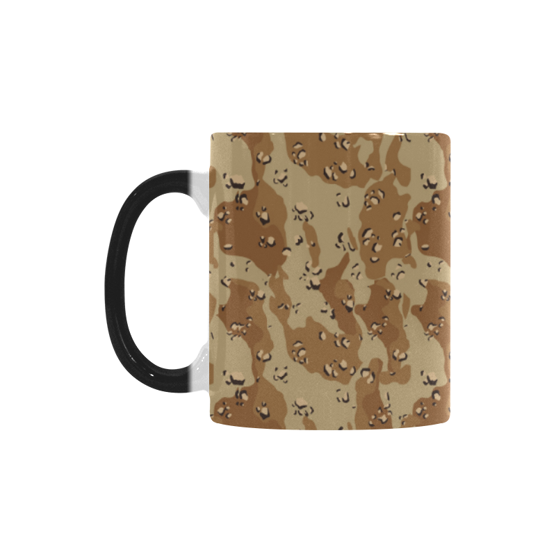 Vintage Desert Brown Camouflage Custom Morphing Mug