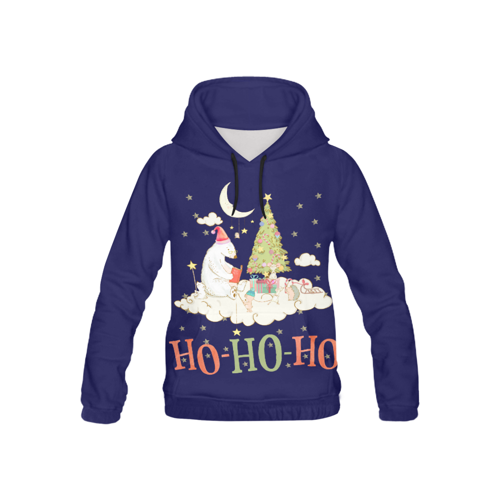 Christmas Dreams All Over Print Hoodie for Kid (USA Size) (Model H13)