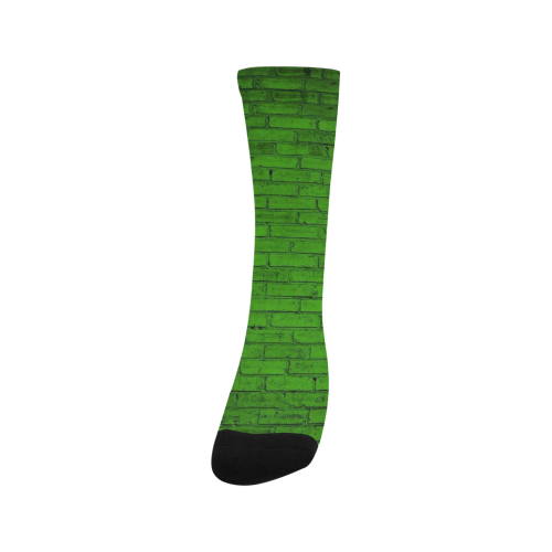 brick paint green socks Trouser Socks