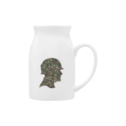 Forest Camouflage Soldier Milk Cup (Large) 450ml