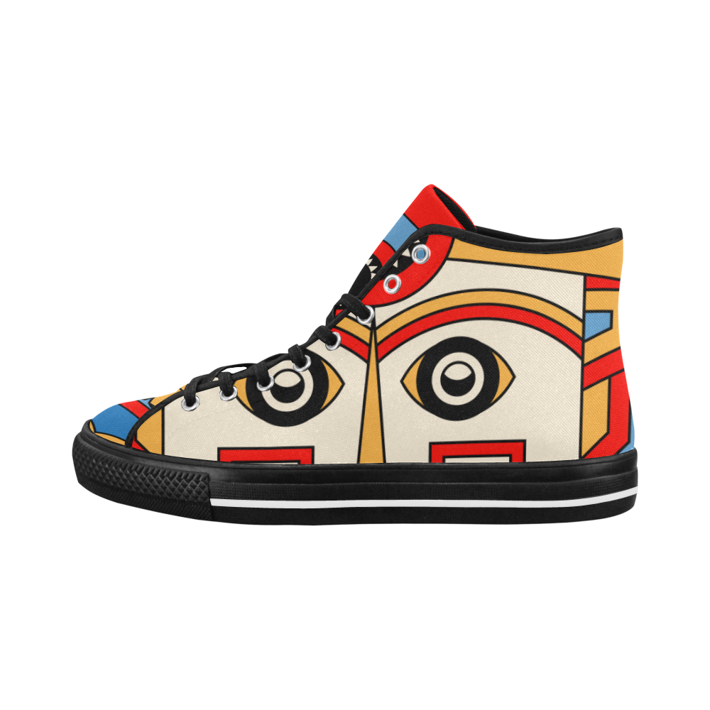 Aztec Religion Tribal Vancouver H Women's Canvas Shoes (1013-1)