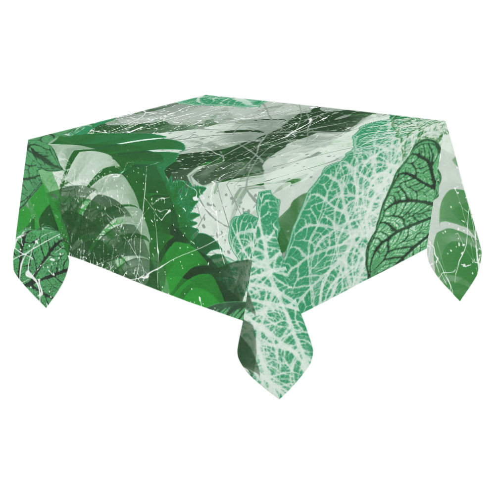 Tropicalia Cotton Linen Tablecloth 52"x 70"