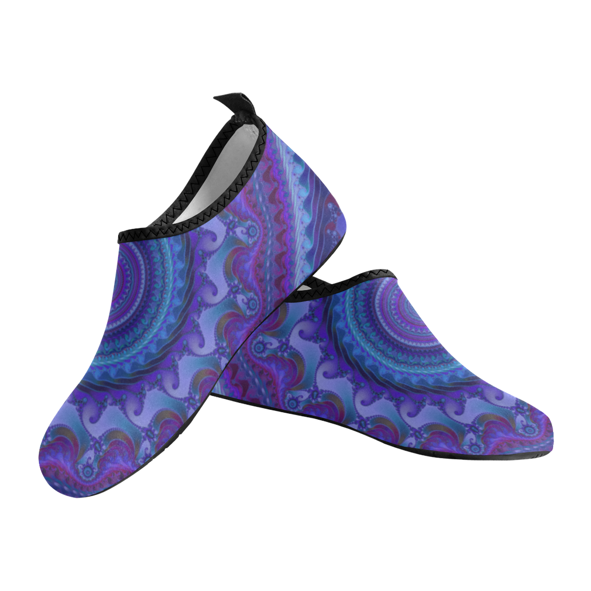 MANDALA PASSION OF LOVE Men's Slip-On Water Shoes (Model 056)