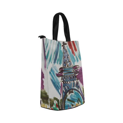 EIFFEL TOWER LUNCH TOTE Nylon Lunch Tote Bag (Model 1670)