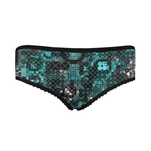 funny mix of shapes  by JamColors Women's All Over Print Classic Briefs (Model L13)