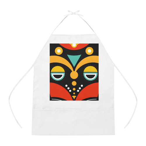 african traditional Cotton Linen Apron