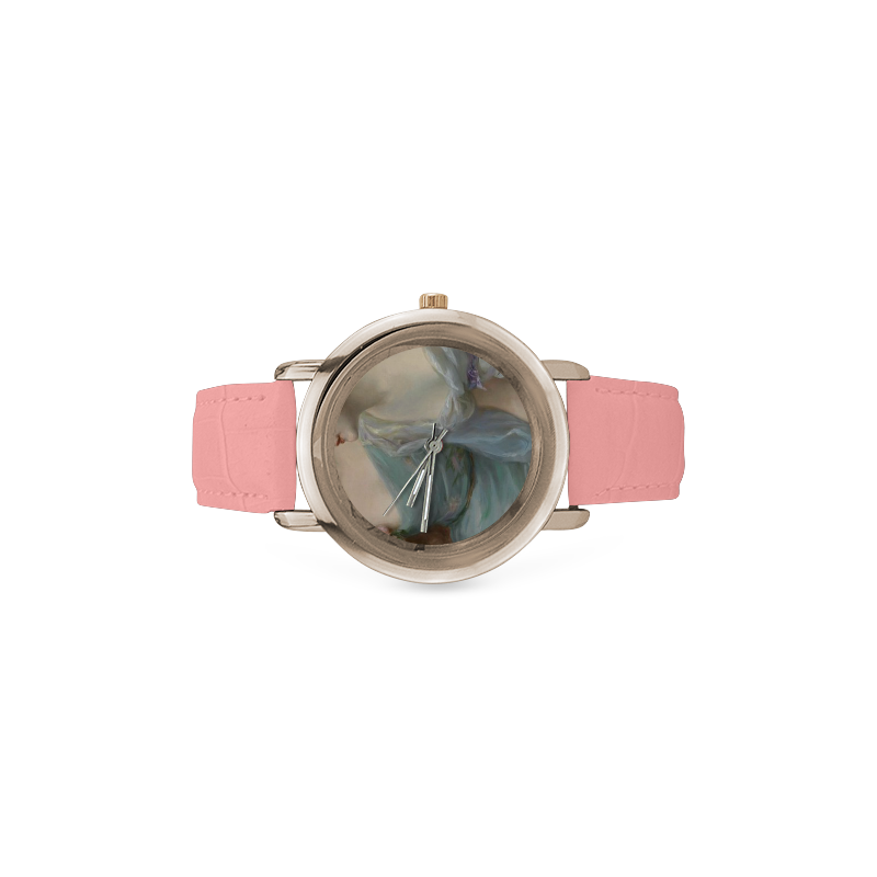 BEAUTY Women's Rose Gold Leather Strap Watch(Model 201)