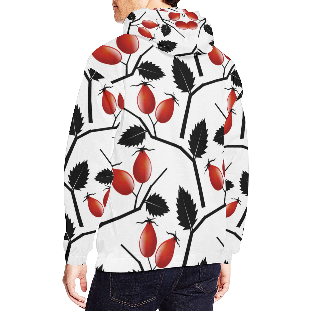 16rb All Over Print Hoodie for Men (USA Size) (Model H13)