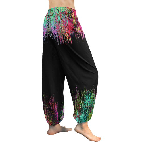 Colors of Dream by Nico Bielow Women's All Over Print Harem Pants (Model L18)