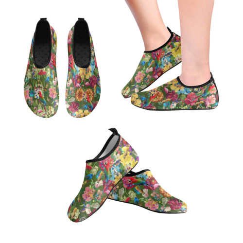 Is it Springtime Yet? Women's Slip-On Water Shoes (Model 056)