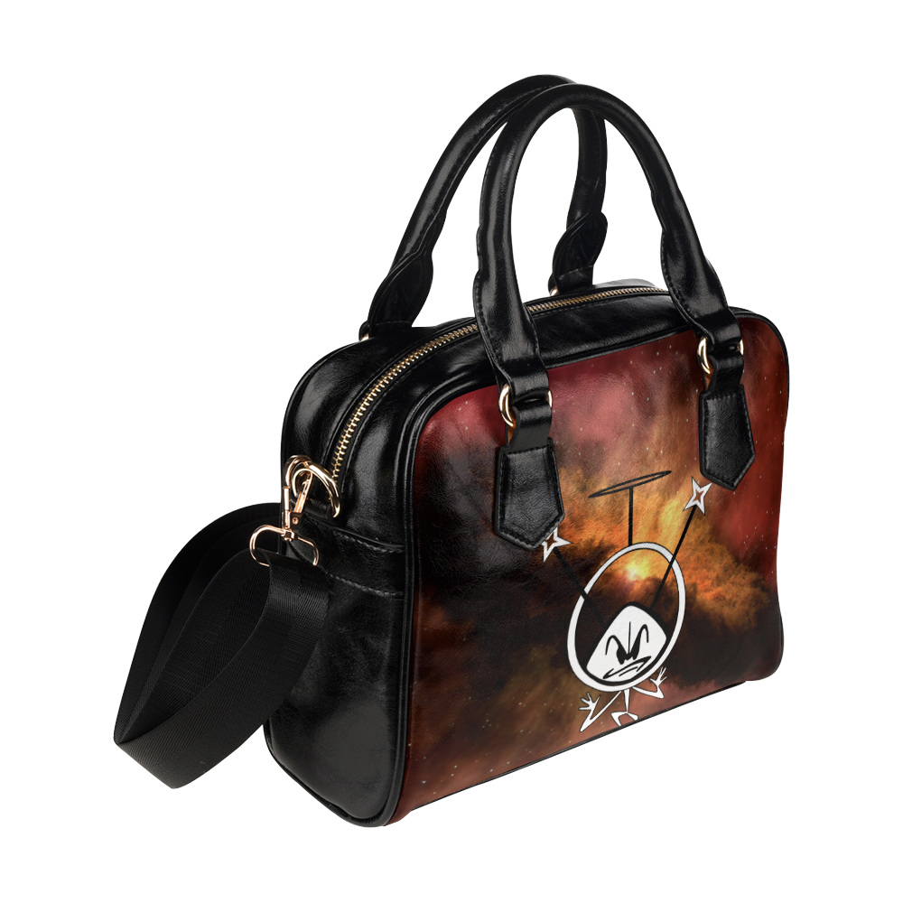 Colonel Bleep Cosmos Shoulder Bag Shoulder Handbag (Model 1634)