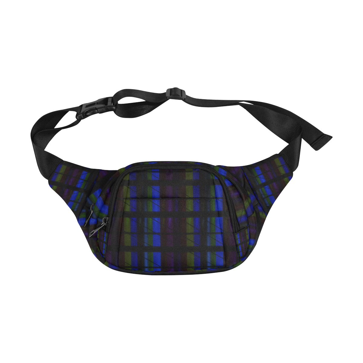 plaid2 Fanny Pack/Small (Model 1677)