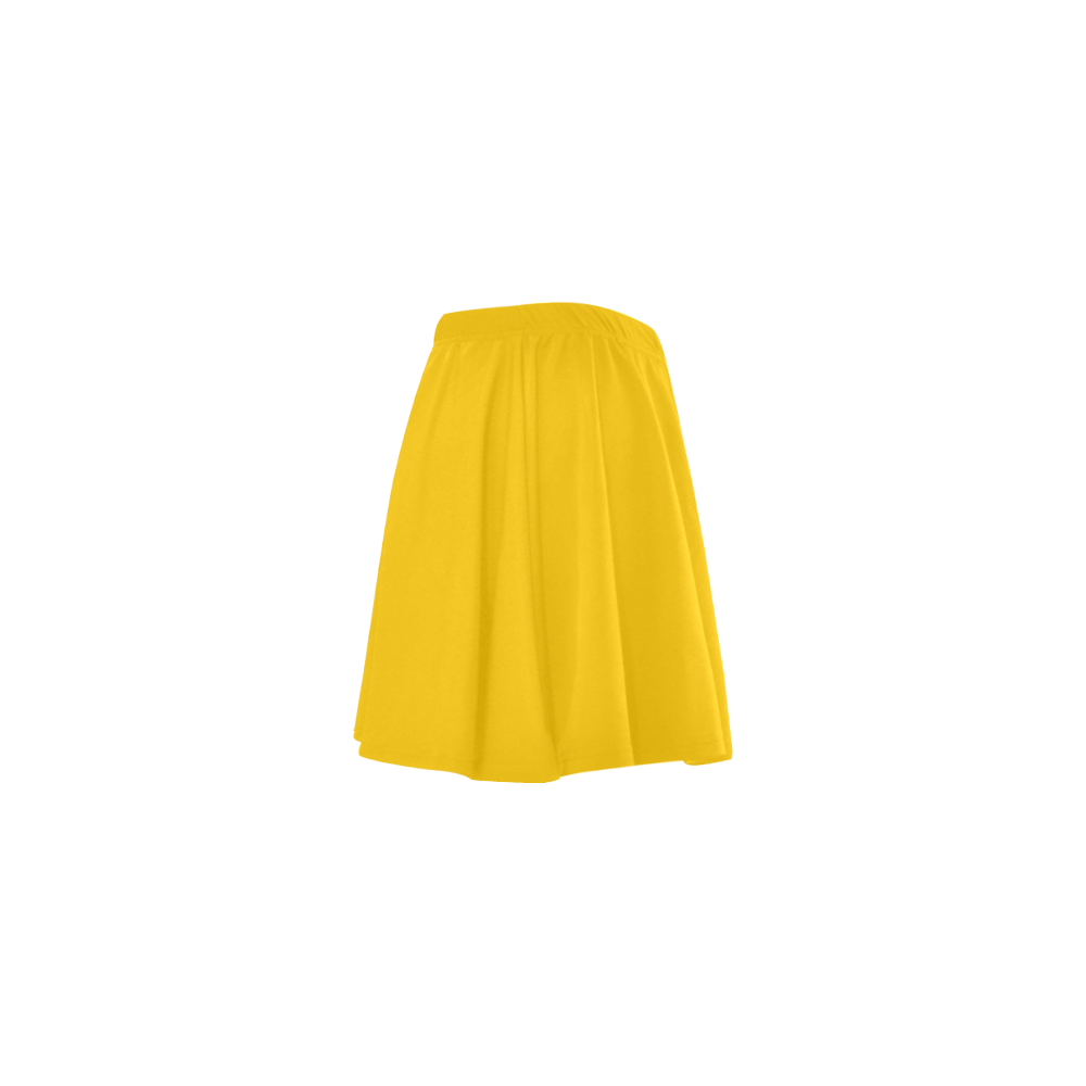 color mango Mini Skating Skirt (Model D36)