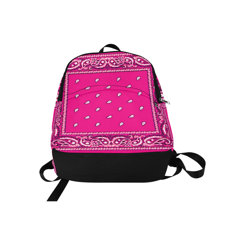 KERCHIEF PATTERN PINK Fabric Backpack for Adult (Model 1659)