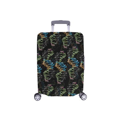 DNA pattern - Biology - Scientist Luggage Cover/Small 18"-21"