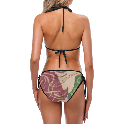 Print Bikini Custom Bikini Swimsuit (Model S01)