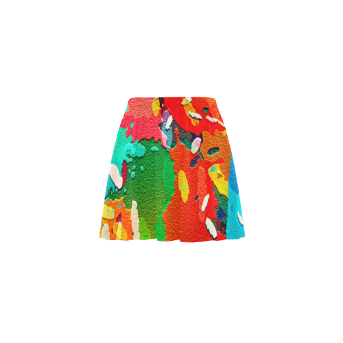 Geeky Colors Mini Skating Skirt (Model D36)