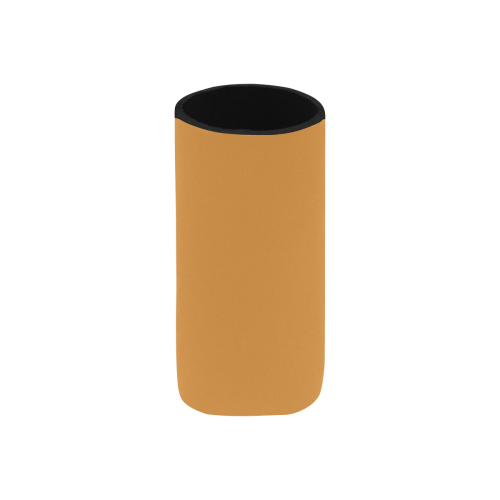 color butterscotch Neoprene Can Cooler 5" x 2.3" dia.