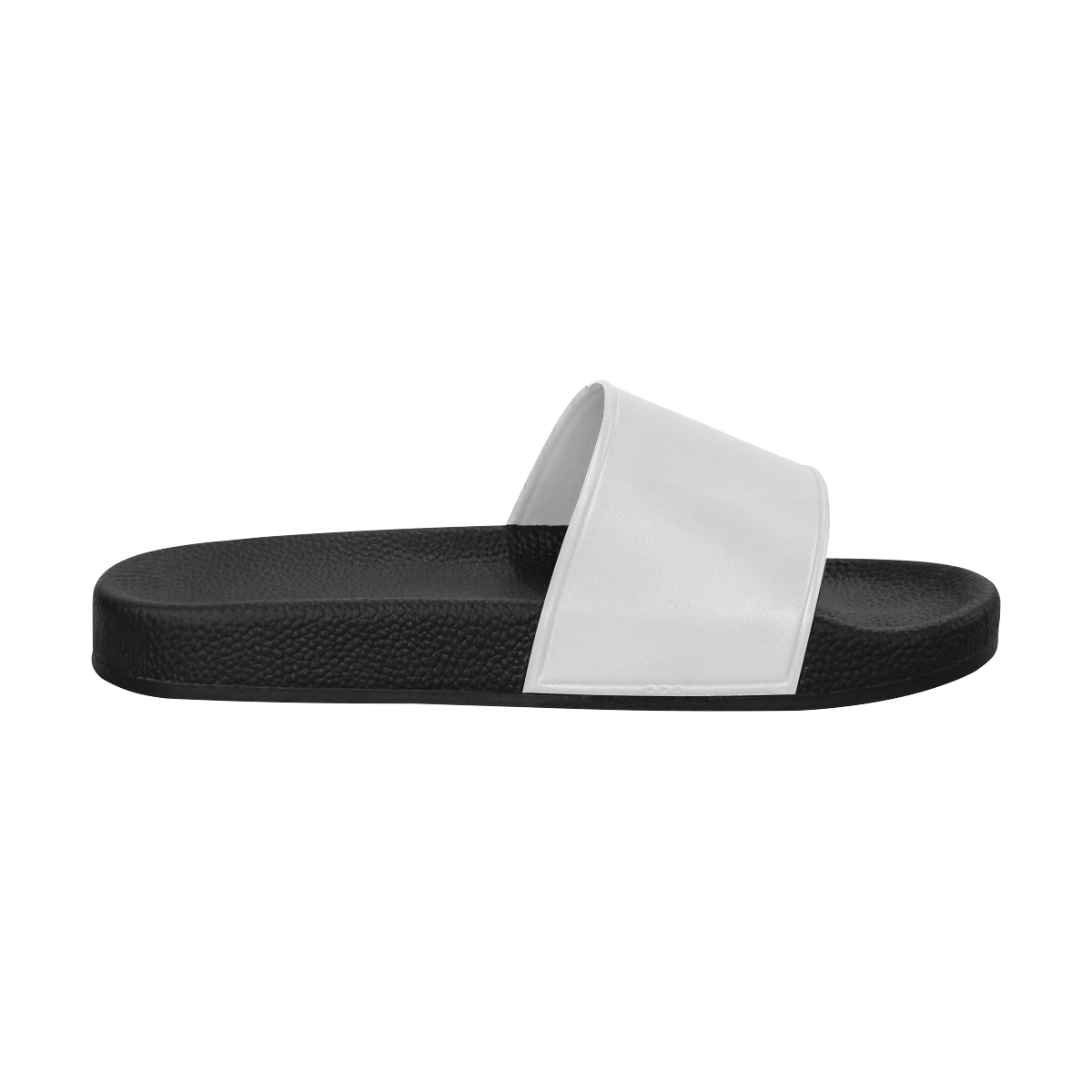 color platinum Men's Slide Sandals (Model 057)